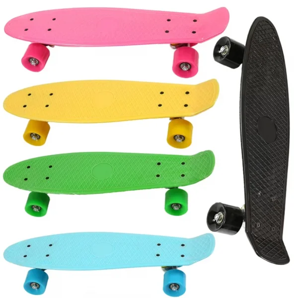 Durable Penny Plastic Skateboards - Image 2