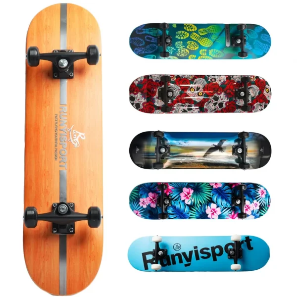 High-Quality RUNYI Plastic Skateboard - Image 2