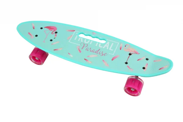 Colorful Penny Plastic Skateboard - Image 2